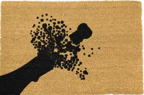 Champagne Doormat - Champagne Pop