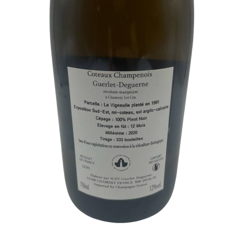 Guerlet-Deguerne Coteaux Blanc “Vigneulle” – 2020
