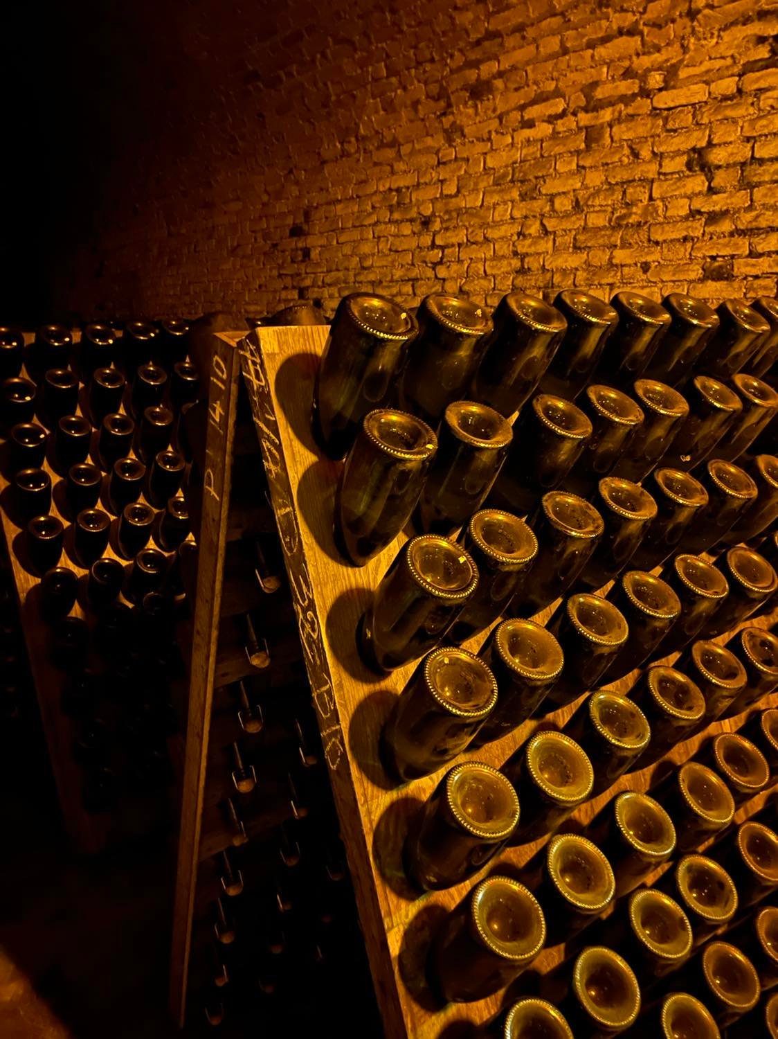 pupitre from the cellars of Bollinger - champagne season